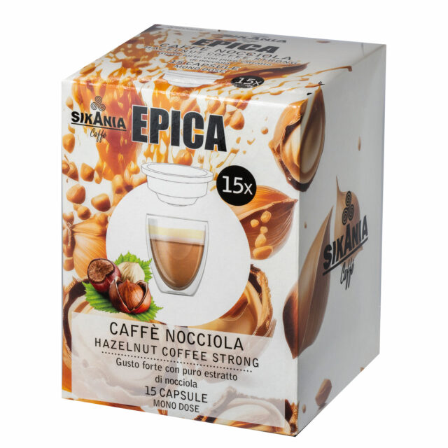 Caffè Nocciola 15 capsule - Sikania Epica