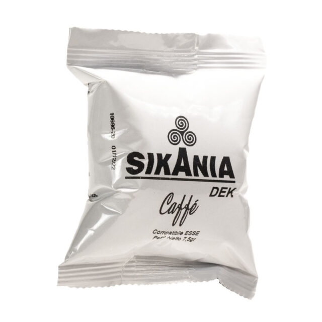 Caffè Sikania in cialde Decaffeinato 100pz